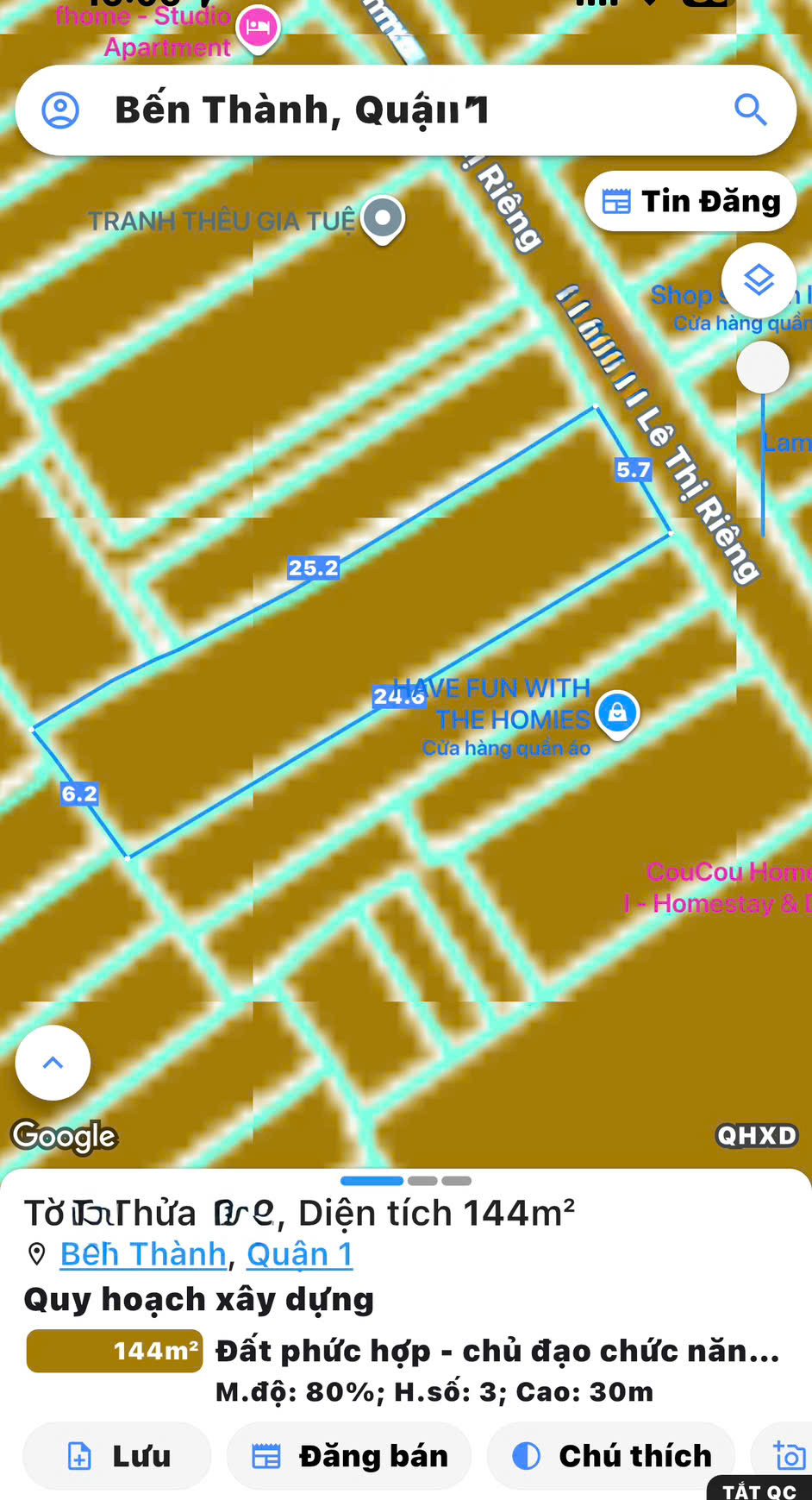 HIẾM - NGANG 6M*26M - BÁN NHÀ 2 TẦNG HXH Đ.LÊ THỊ RIÊNG, Q1 - CHỈ 30M NHÌN RA MT - VỊ TRÍ VIP KHÔNG CÓ CĂN THỨ 2 SO SÁNH* LIÊN HỆ GIANG GIANG: 093.86.76.685