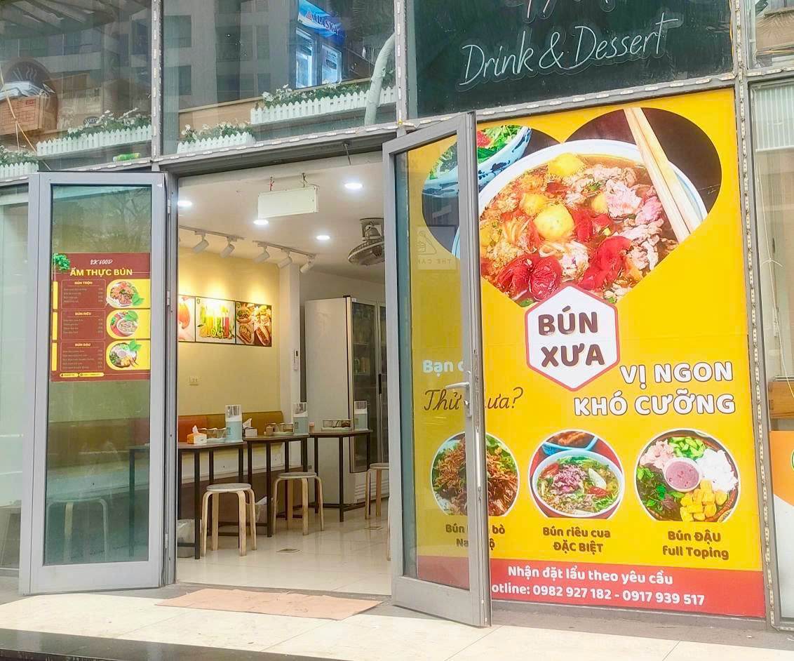 CHUYỂN NHƯỢNG QUÁN BÚN XƯA – SH11 PARK 7, TIMES CITY