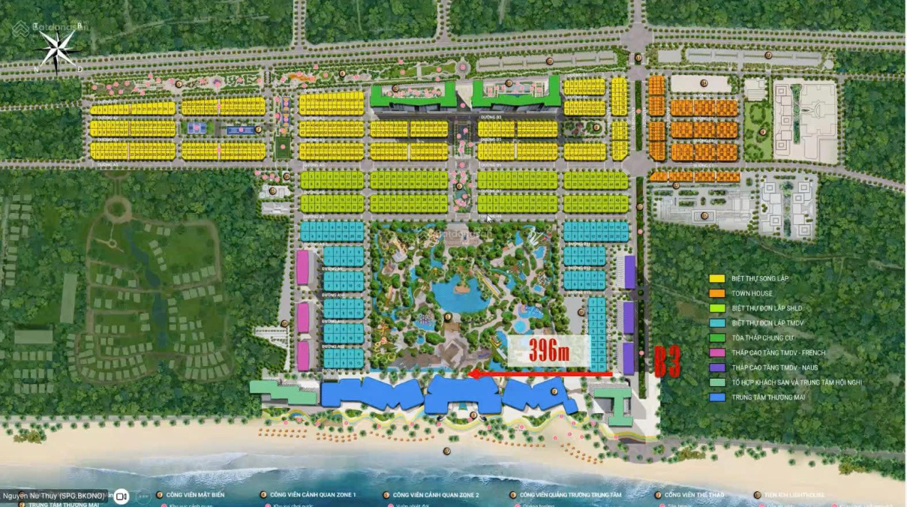 Căn Townhouse dự kiến 20tỷ sổ hồng lâu dài tại Blanca City giá rẻ nhất thị trường