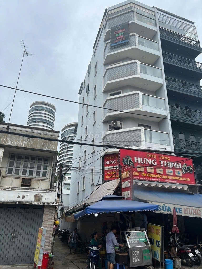 BÁN TÒA NHÀ GÓC 3 MẶT TIỀN – GẦN CẦU THỊ NGHÈ – P.21, QUẬN BÌNH THẠNH