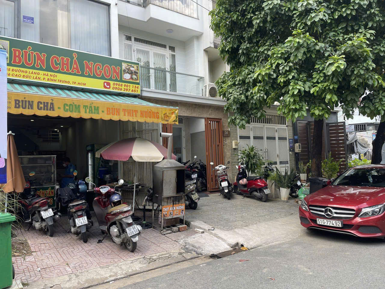 Quận 2 , SANG RẺ QUÁN CƠM TẤM – BÚN CHẢ  4m x 17m , Mb thuê16tr, KDC An Phú, Khu VP cty, Chung Cư, Tel : 0906397651 ( Chính chủ )