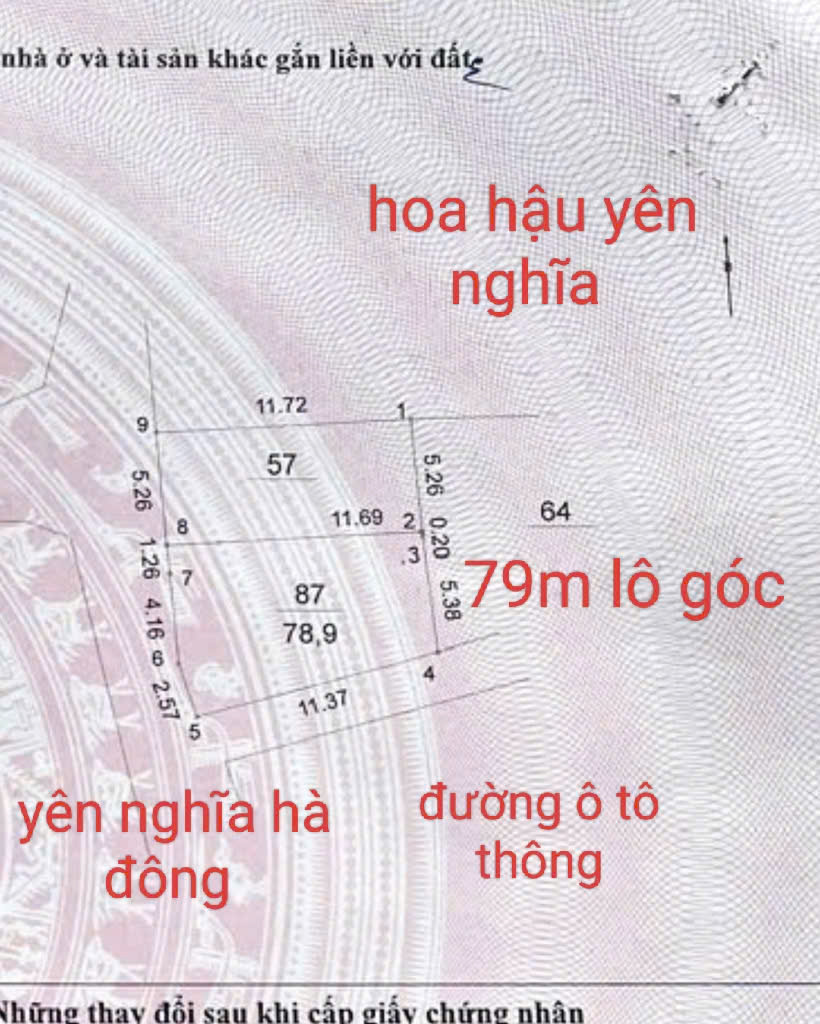 hoa hậu yên nghĩa hà đông chỉ nhỉnh 10 tỷ có ngay nhà đẹp _lô góc _đường thông các ngả _ ô tô ngự trong sân _ gia chủ sống lộc lá chuyển đổi chỗ ở