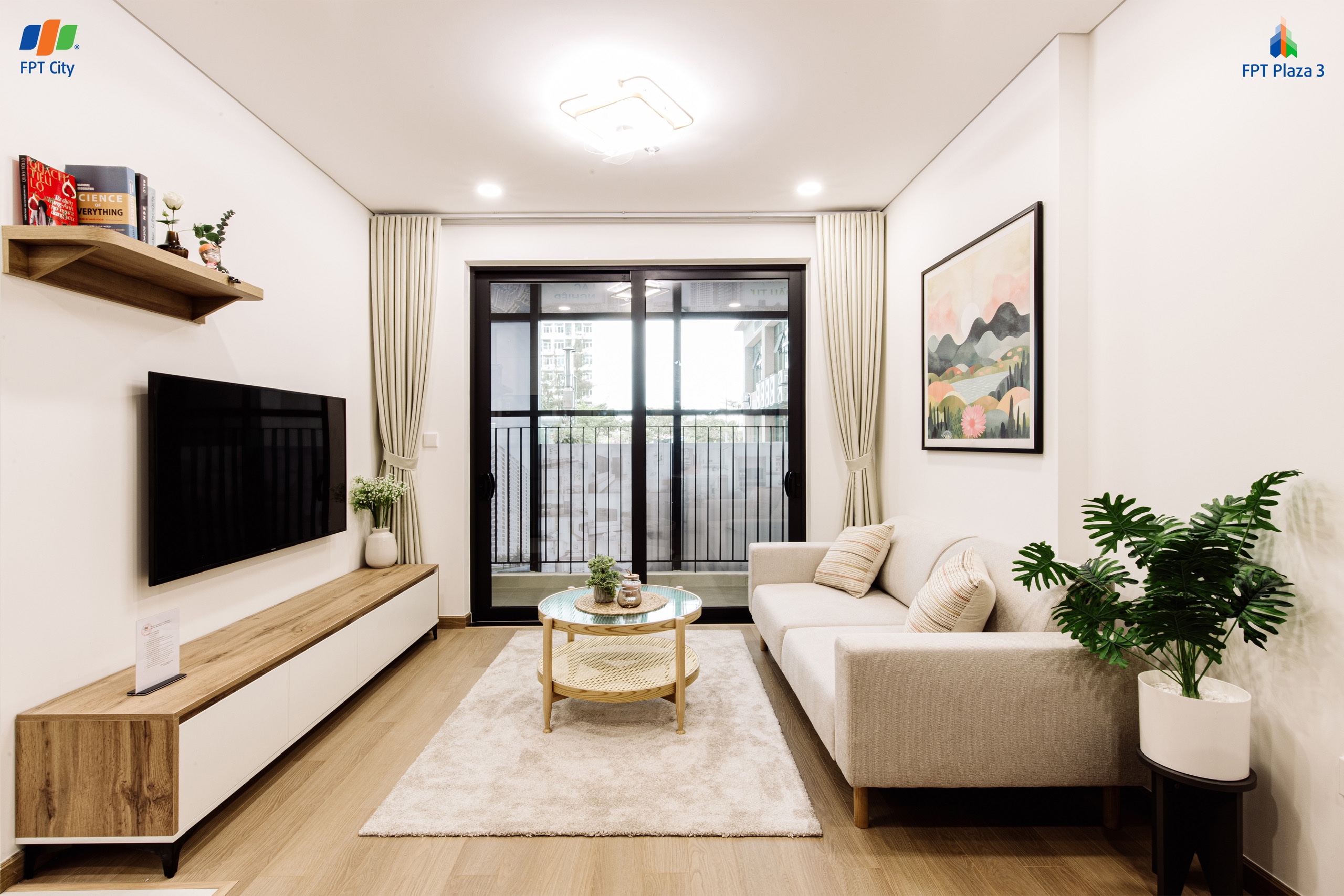 Căn 2PN Hướng Nam Tầng Trung FPT Plaza 3 Đà Nẵng