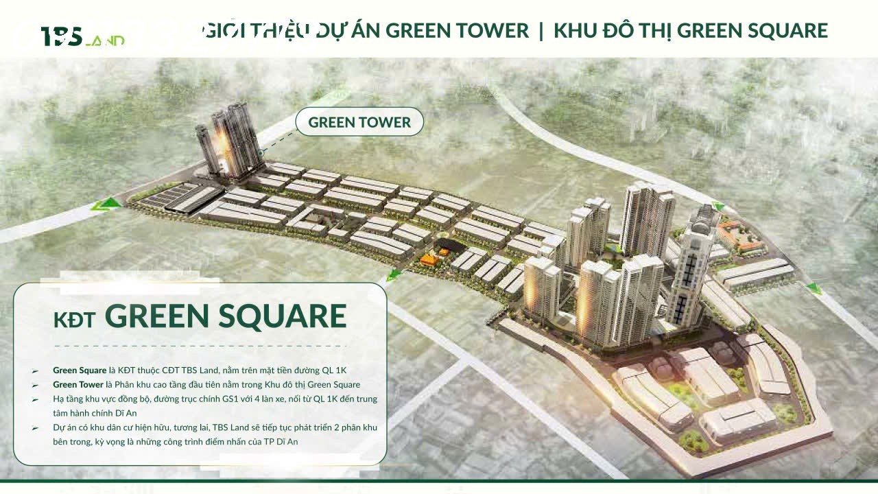 GREEN SKYLINE – CĂN HỘ SỐNG XANH TRUNG TÂM DĨ AN  TBS GROUP 14