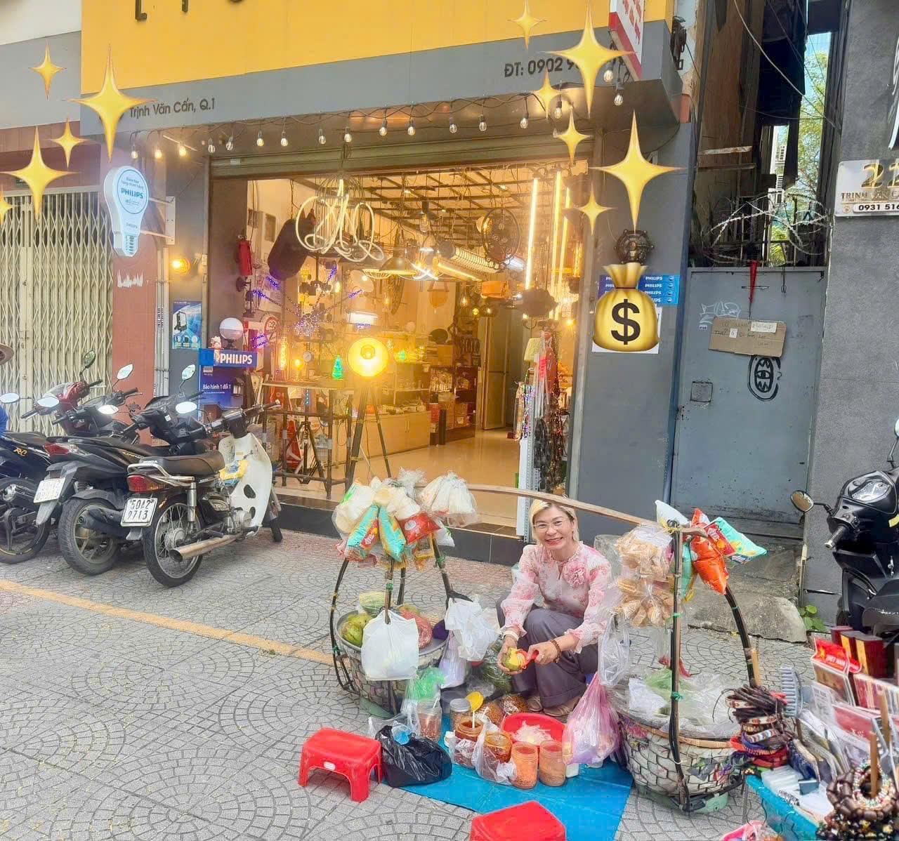 BÁN NHÀ MẶT TIỀN KINH DOANH ĐƯỜNG TRỊNH VĂN CẤN, QUẬN 1 - NGANG LỚN ĐẸP 5M * 16M