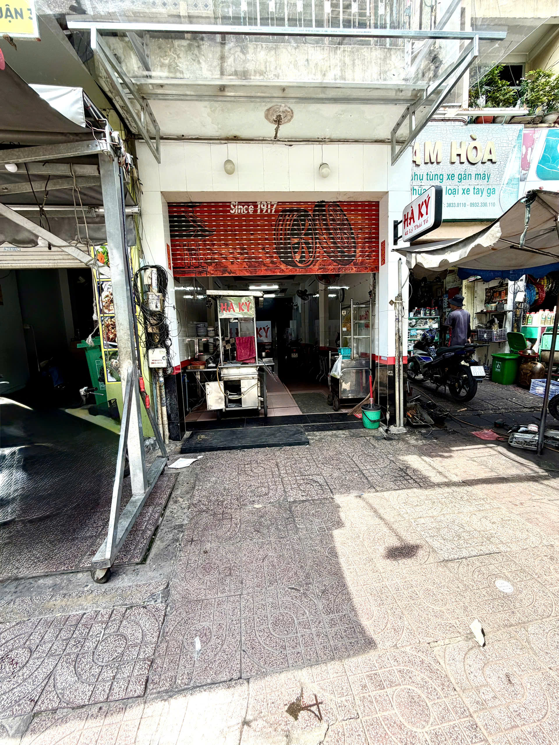 SHARE MẶT BẰNG KINH DOANH LÝ THÁI TỔ , QUẬN 3  ĐỐI DIỆN CÔNG VIÊN