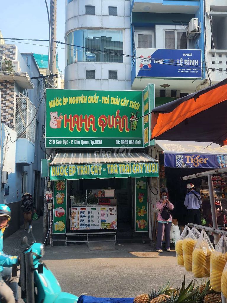 CHO THUÊ MẶT BẰNG KINH DOANH QUẬN 5