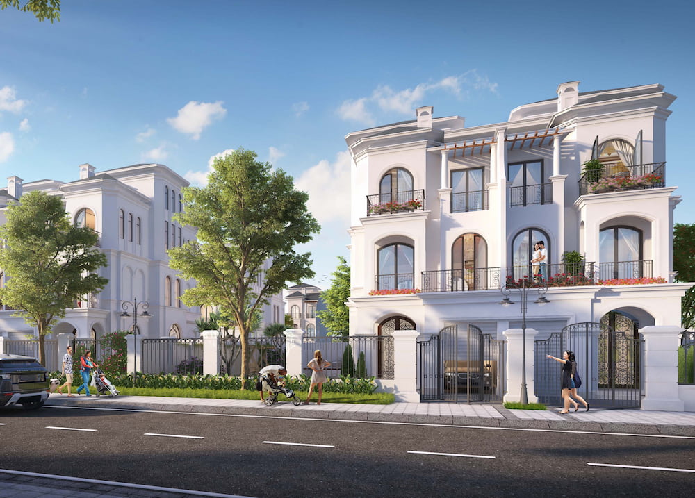 Biệt thự Song Lập mặt Sông 228m -giá 50 tỷ Vinhomes Đan Phượng gần công viên