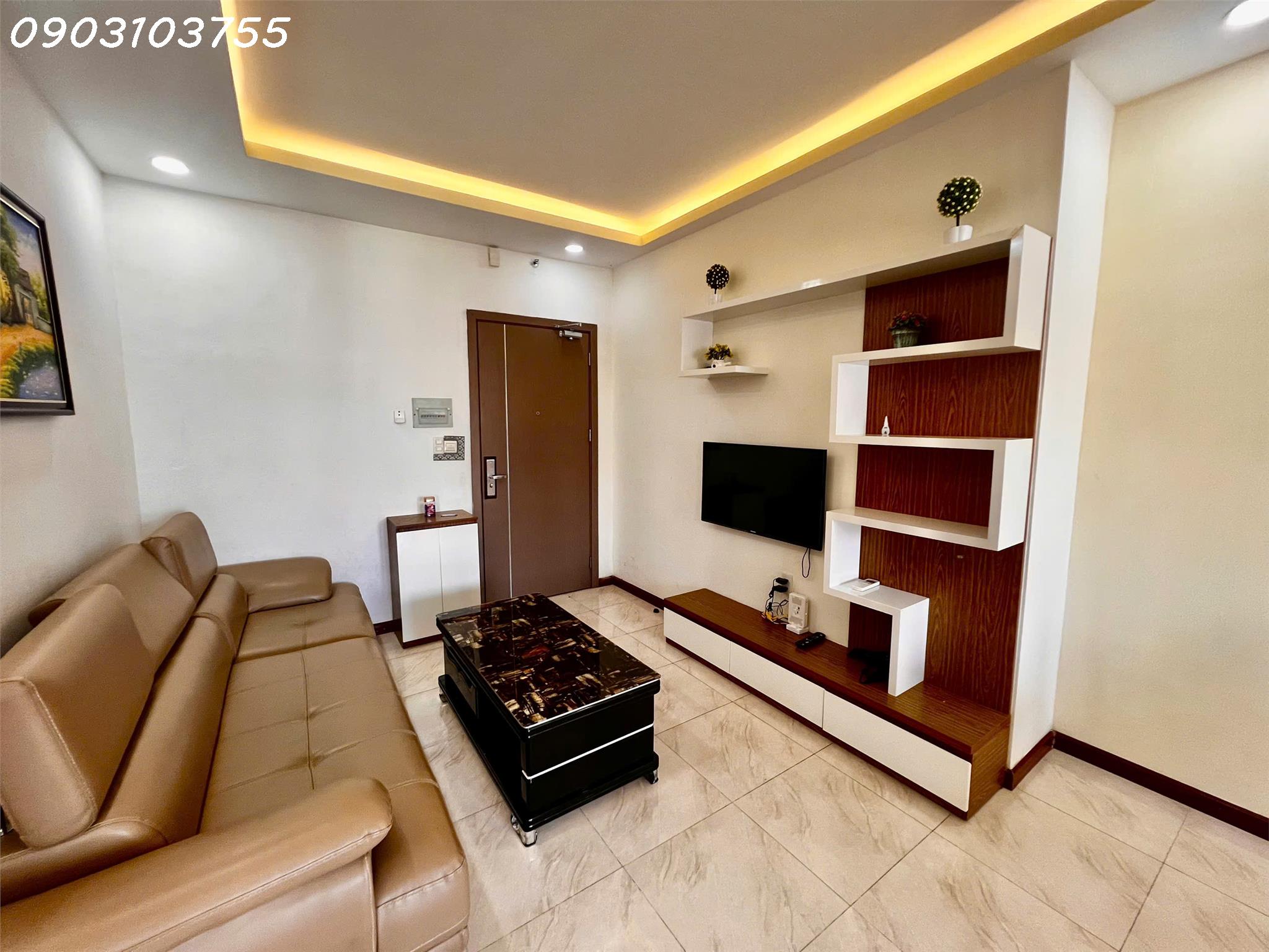 (1726 1A) Cho thuê căn hộ biển rộng đẹp full nội thất, view phố biển Mường Thanh Viễn Triều