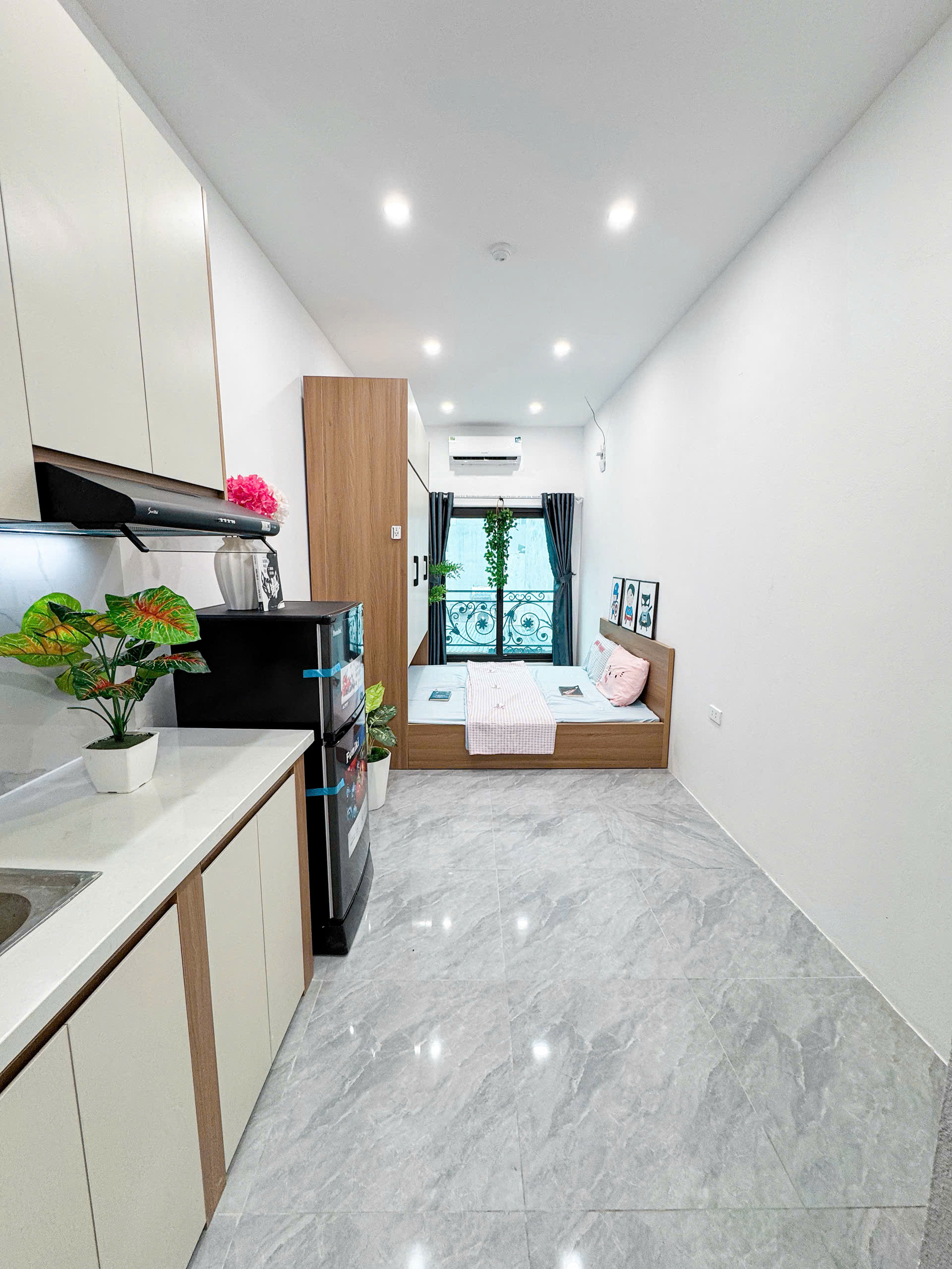 Cho Thuê Ccmn 23m Full đồ đẹp thoáng ngõ 8 Lê Quang Đạo, Từ Liêm