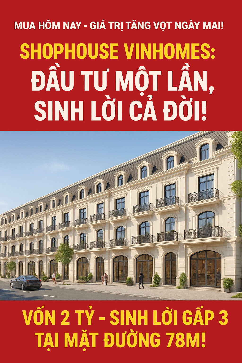 Sale Gấp Pk Thiên Hà Vốn 2 tỷ – Sinh lời gấp 3 tại mặt đường 78m!