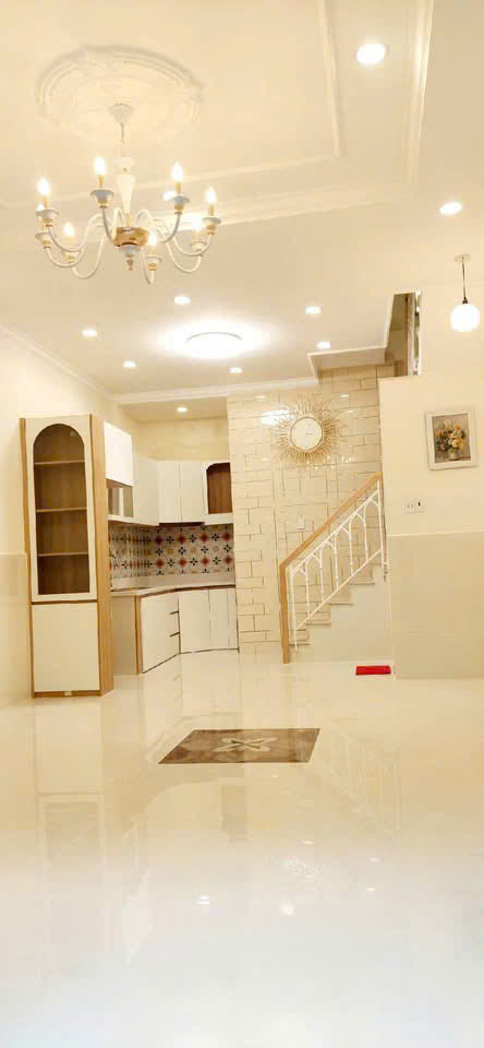 Nhà mới xây hiện đại hẻm Tám Danh P4 Q8 Full nội thất