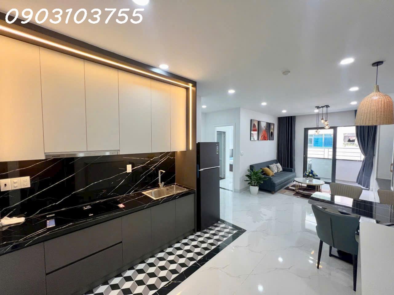 (3608 1B) Cho thuê căn hộ rộng rãi đẳng cấp Mường Thanh Viễn Triều đủ nội thất xịn xò