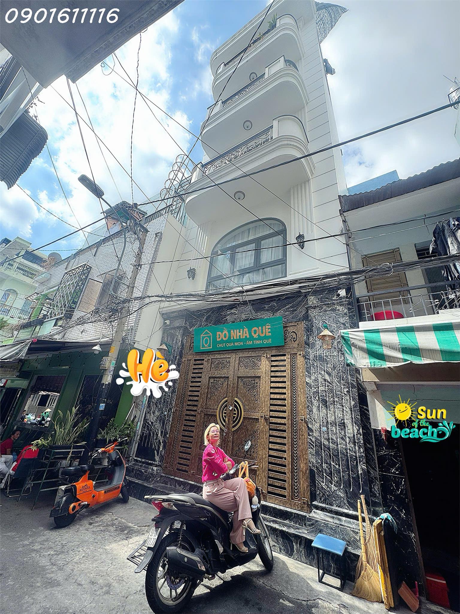 BÁN NHÀ MẶT TIÈN ĐƯỜNG SỐ TRỤC ĐƯỜNG VĨNH HỘI QUẬN 4 - GIANG GIANG: 0901611116