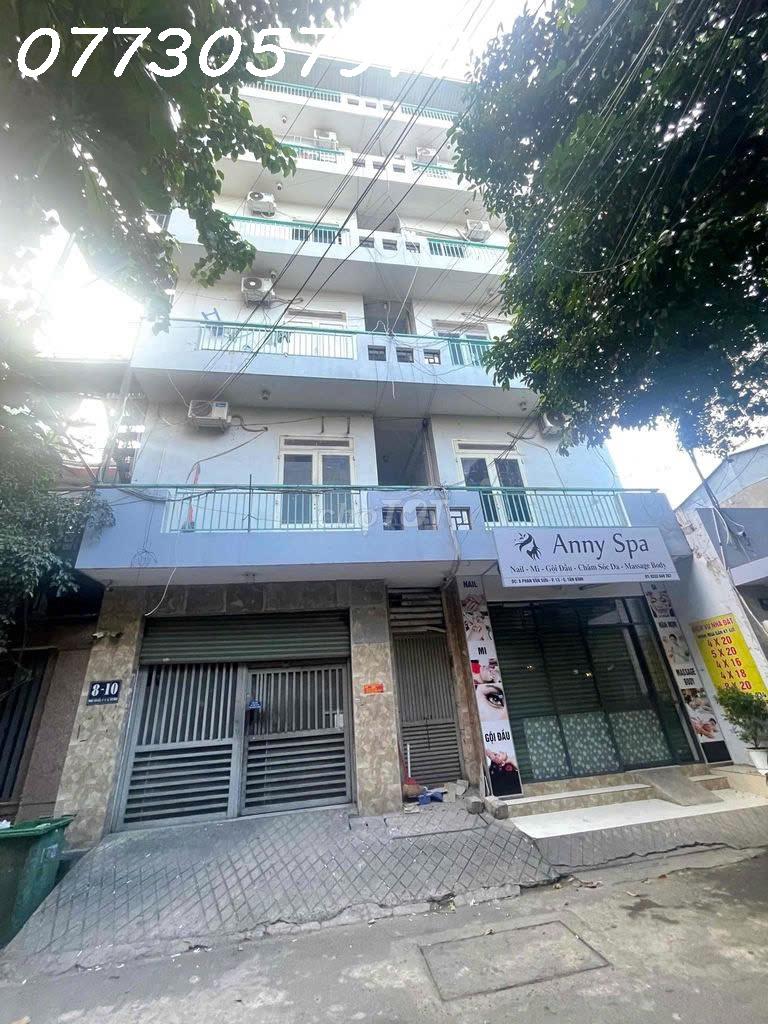 BÁN TÒA NHÀ MẶT TIỀN CỰC ĐẸP – PHAN VĂN SỬU, P.13, TÂN BÌNH. DT 20x20M . HĐTHUÊ 220TR