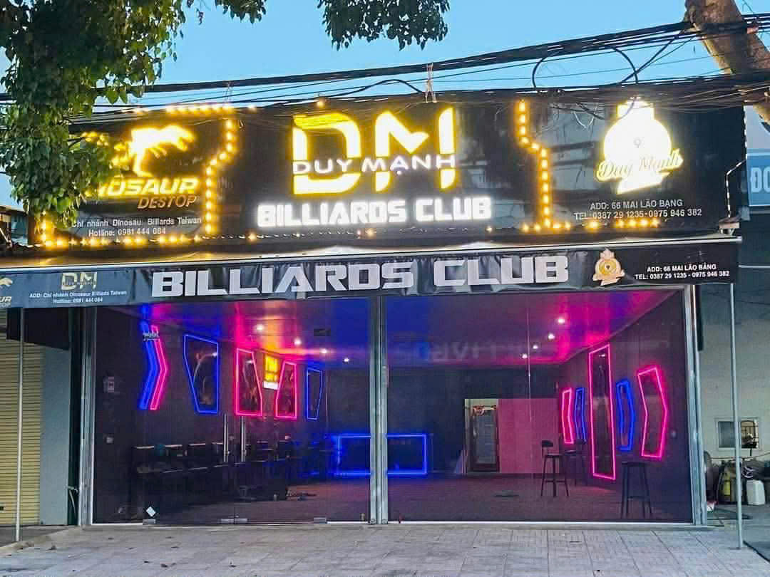 SANG NHƯỢNG QUÁN BIDA DUY MẠNH TẠI TP VINH, NGHỆ AN