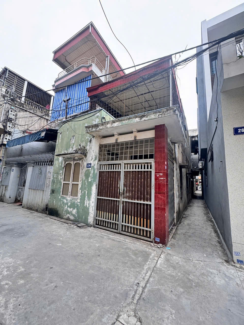 BÁN ĐẤT TẶNG NHÀ 2 TẦNG – SAU MẶT ĐƯỜNG NGÔ GIA TỰ, HẢI PHÒNG  59TR/m²