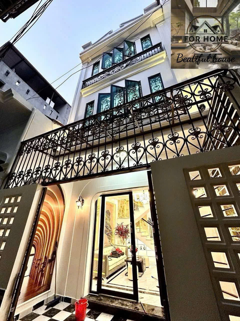 NHÀ SIÊU ĐẸP - Thiết kế Tân cổ điển kết hợp hiện đại Trung Tâm Phố HAI BÀ TRƯNG, Lê Chân, Hải Phòng