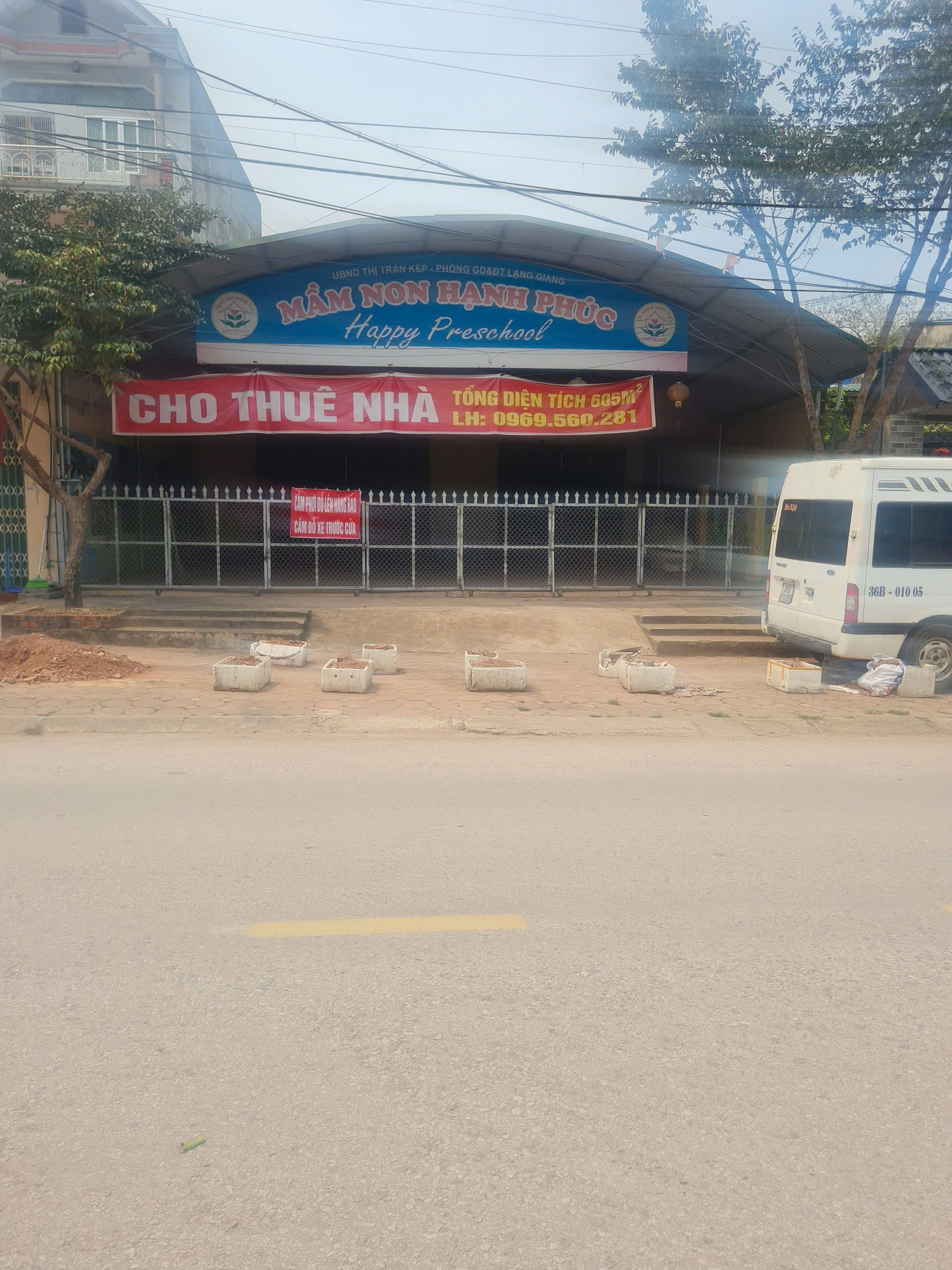 Bán Đất Trung tâm Thị Trấn Kép, huyện Lạng Giang, Bắc Giang. 606 m2 - Mặt tiền 11 m. giá 5,4 tỷ