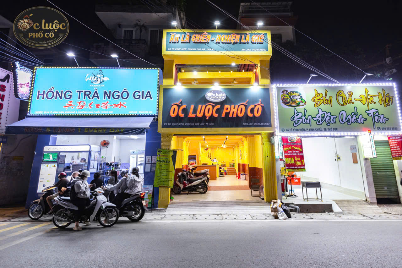 SANG NHƯỢNG QUÁN ỐC LUỘC PHỐ CỔ – THỦ ĐỨC, HCM - 99M2 - CHỈ 200TR