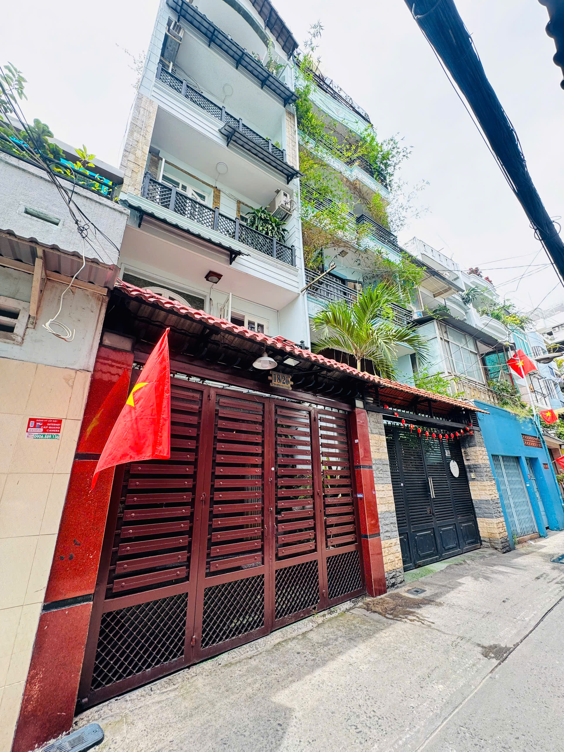 BÁN NHÀ HXH 8M Đ.TRẦN QUANG DIỆU, QUẬN 3 - NGANG ĐẸP 5,5M*17M - ĐẤT FULL THỔ CƯ