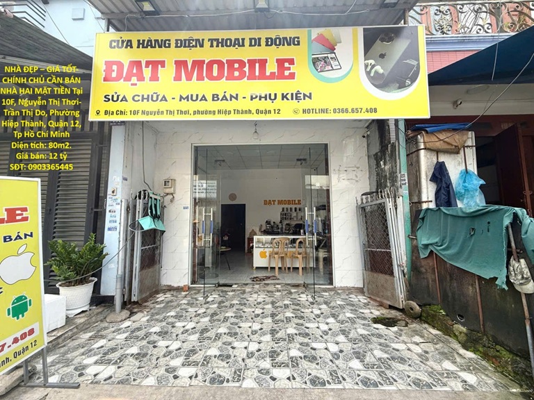 NHÀ ĐẸP – GIÁ TỐT- CHÍNH CHỦ CẦN BÁN NHÀ HAI MẶT TIỀN Tại Phường Hiệp Thành, Quận 12, Tp Hồ Chí Minh