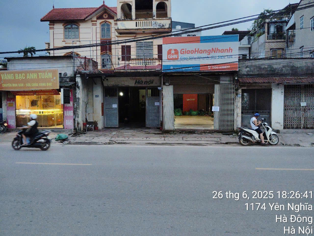 CHO THUÊ MẶT BẰNG KINH DOANH LÀM KHO HÀNG GIAO DỊCH TẠI QUỐC LỘ 6, PHƯỜNG YÊN NGHĨA, HÀ ĐÔNG