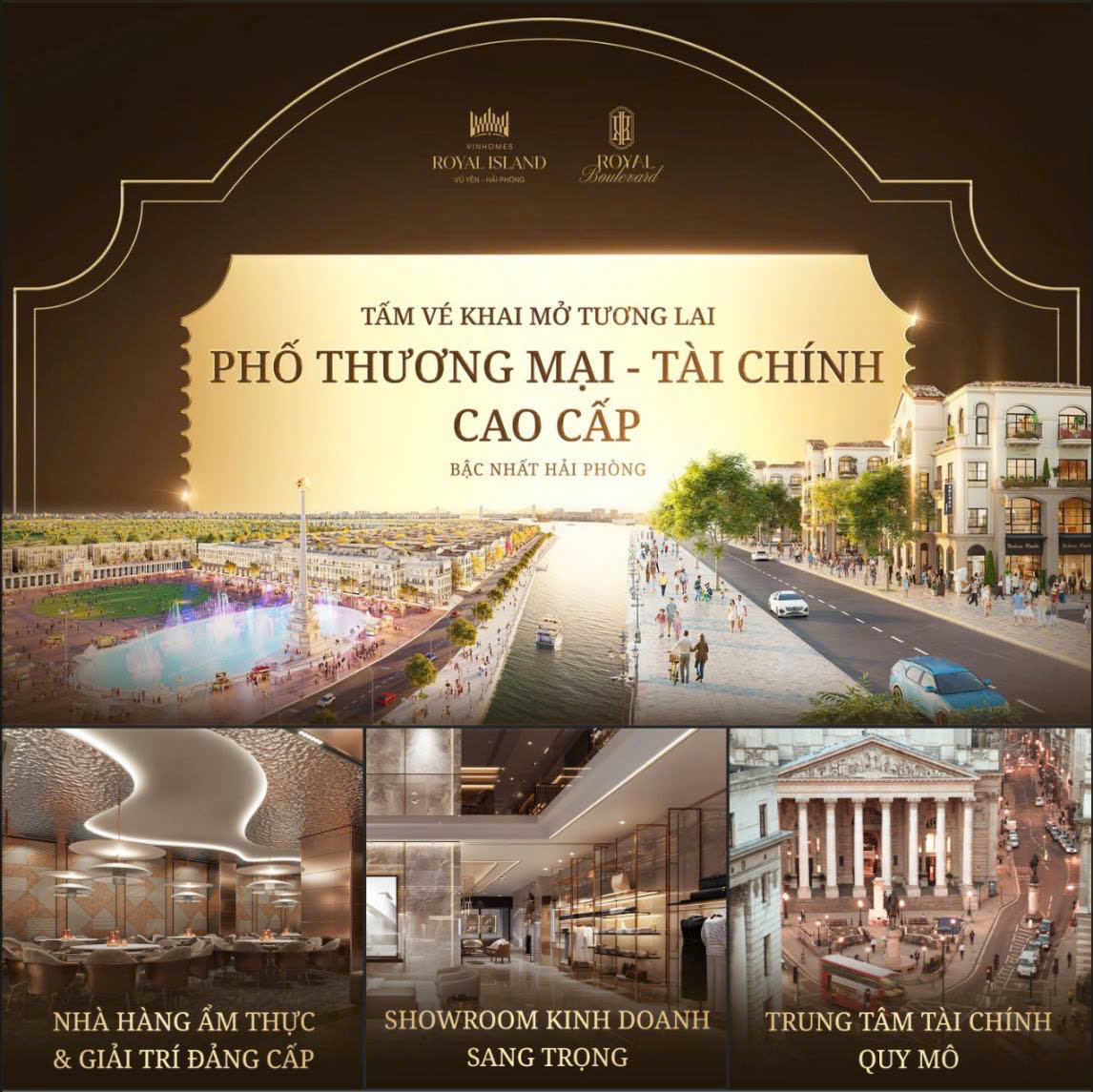 ⚡ Mở bán giới hạn! Shophouse Tài Lộc – Chỉ từ 2 tỷ, chiết khấu tới 11%!