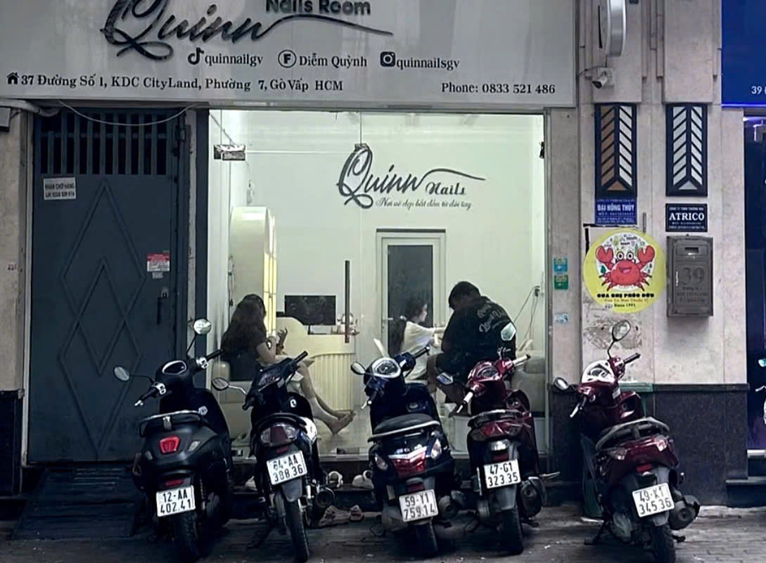 SANG NHƯỢNG TIỆM NAILS ĐANG HOẠT ĐỘNG TẠI GÒ VẤP, HỒ CHÍ MINH