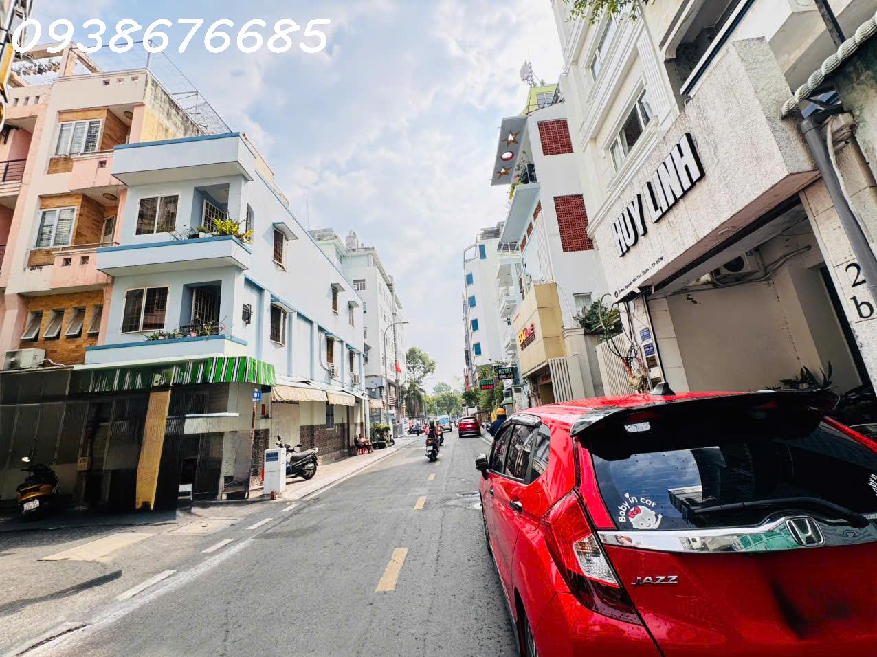BÁN NHÀ 5 TẦNG MẶT TIỀN HXH Đ.NGUYỄN VĂN THỦ, QUẬN 1- HDT 25TR/TH- DT 3,5M*13M SH VUÔNG ĐẸP- GIÁ TỐT CHỈ 15.6T- 0938676685 CHÍNH CHỦ