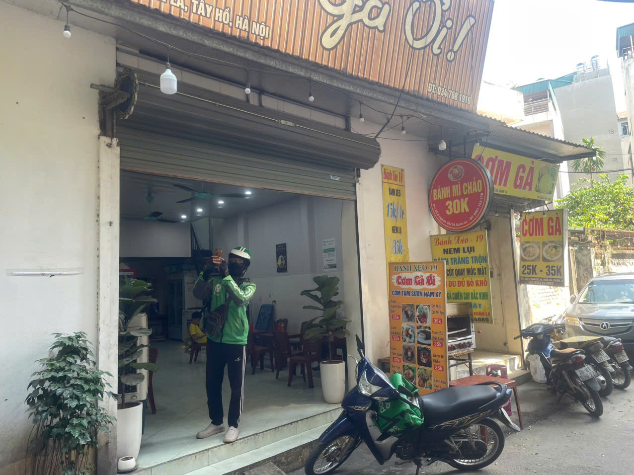 CHO THUÊ MBKD HOẶC SANG NHƯỢNG QUÁN CƠM GÀ  TẠI  ĐƯỜNG XUÂN LA, TÂY HỒ, HÀ NỘI
