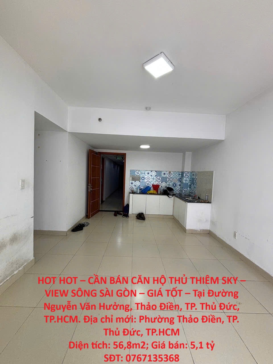 HOT HOT – CẦN BÁN CĂN HỘ THỦ THIÊM SKY – VIEW SÔNG SÀI GÒN – GIÁ TỐT – Tại Đường Nguyễn Văn Hưởng, Thảo Điền, TP. Thủ Đức, TP.HCM