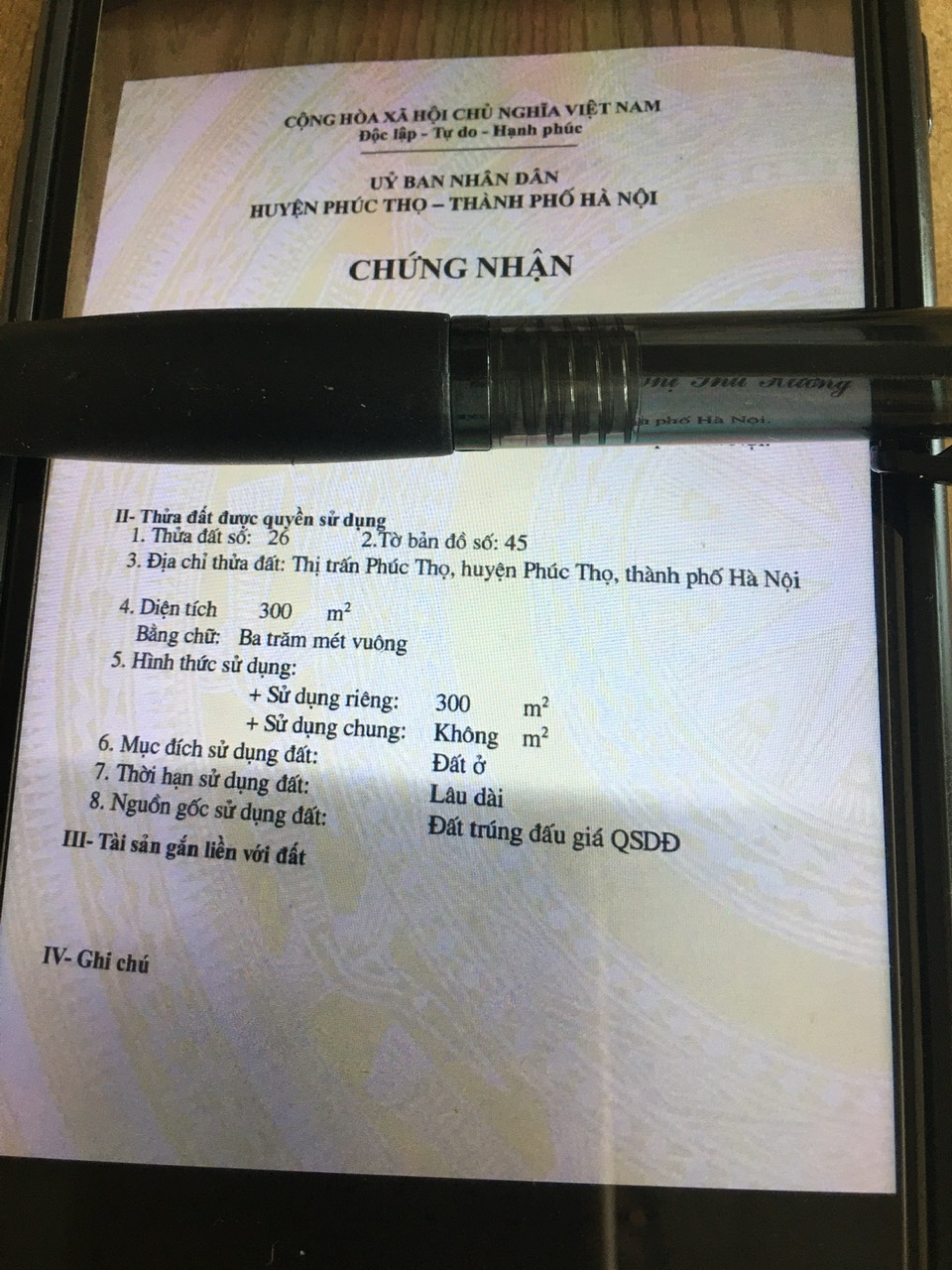 CHÍNH CHỦ CẦN BÁN LÔ ĐẤT ĐẤU GIÁ ĐẸP TẠI TT. PHÚC THỌ – HÀ NỘI
