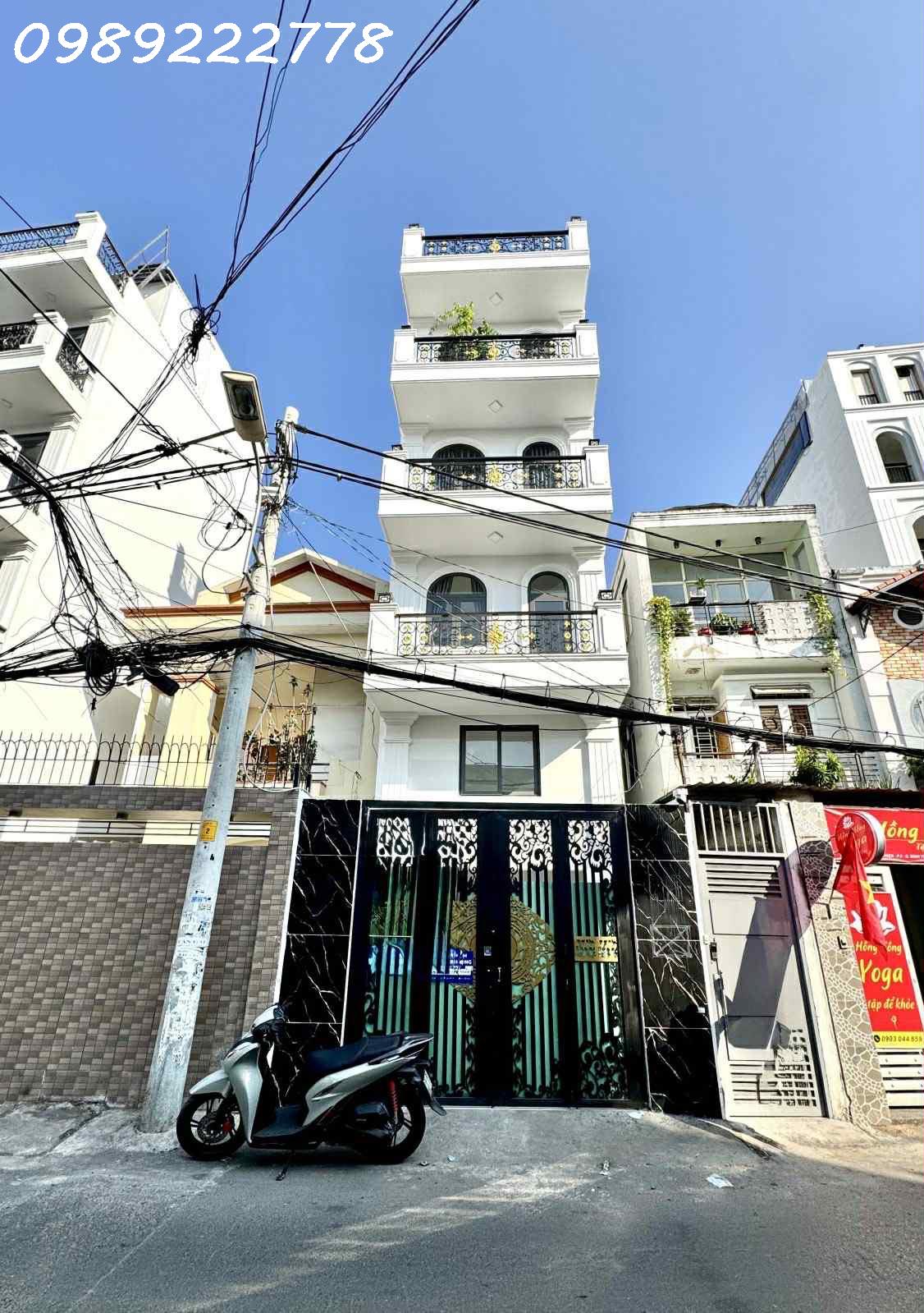 [#BÌNH_THẠNH]- P5- CHDV MẶT TIỀN ĐƯỜNG - DT 4.2X18- 6 TẦNG 14 PHÒNG THANG MÁY - MỚI 100% FULL TÍNH NĂNG - DOANH THU 1.1 TY/NĂM l.