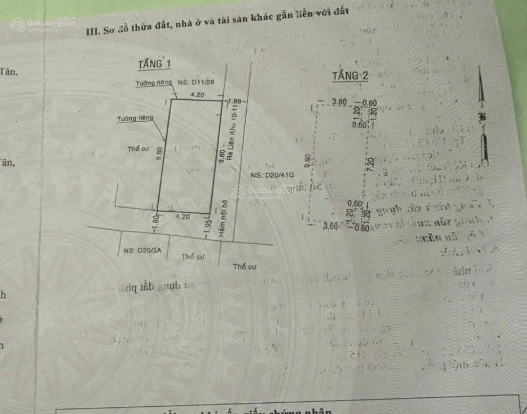 Cần bán gấp nhà hẻm Liên Khu 10-11, Bình Trị Đông - Sổ đỏ chính chủ