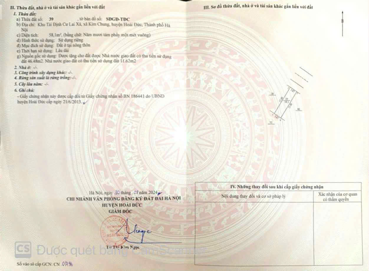 Bán nhà mặt tiền QL32 giao đường 3.5 tại Lai Xá, Hoài Đức, 58.1m2 giá tốt cho nhà đầu tư thông thái