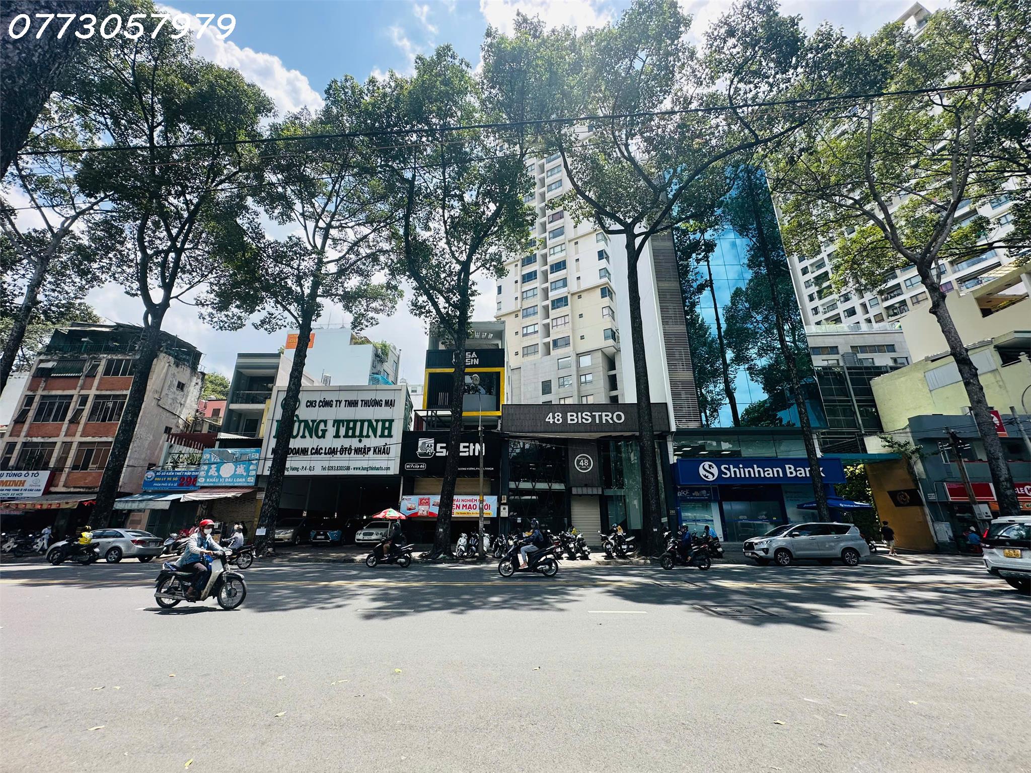 BÁN NHÀ MẶT TIỀN LỚN – AN DƯƠNG VƯƠNG, QUẬN 5. DT 17X30M, GIÁ 180 TỶ
