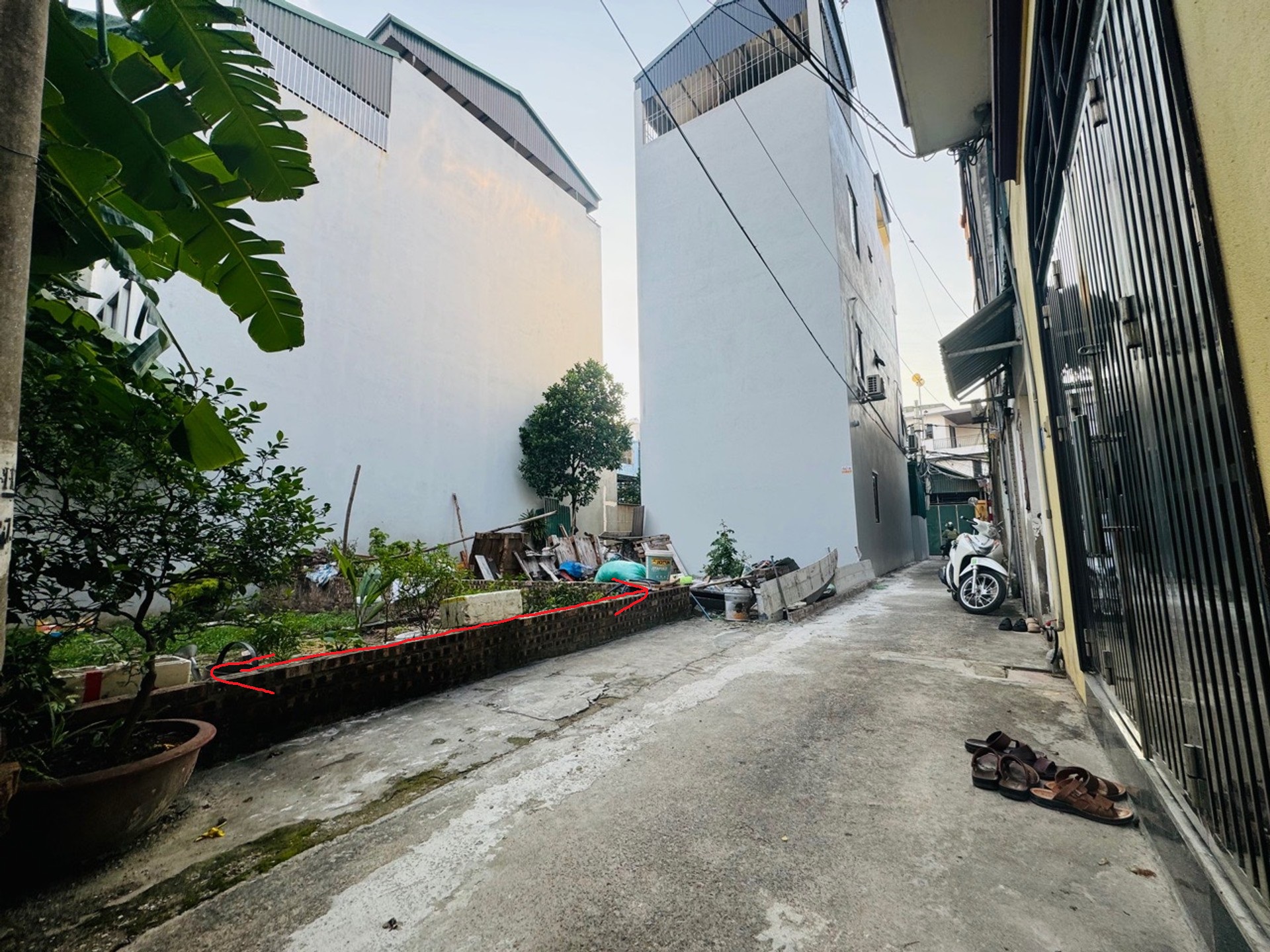 Phúc lợi 7 tỷ 52m ô tô đỗ ở đất,xây mới gara đẹp