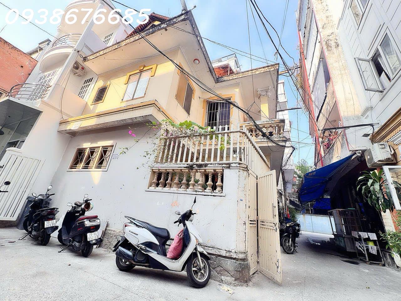 KHU VIP HIẾM NHÀ BÁN - CĂN GÓC 2 MẶT TIỀN HXH Đ.VÕ THỊ SÁU, QUẬN 3- DT 80M NGANG LỚN 8M*10 VUÔNG ĐẸP- 0938676685 GIANG GIANG GẶP CHÍNH CHỦ