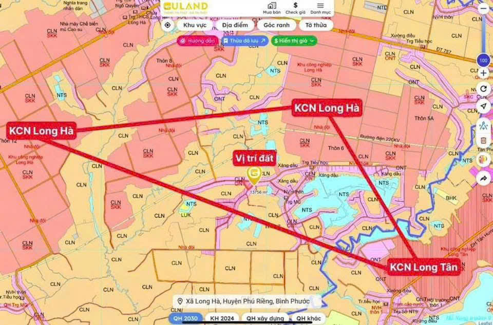 Bán đất đẹp Ngang 6m, tiện xây trọ. Sát ngay KCN