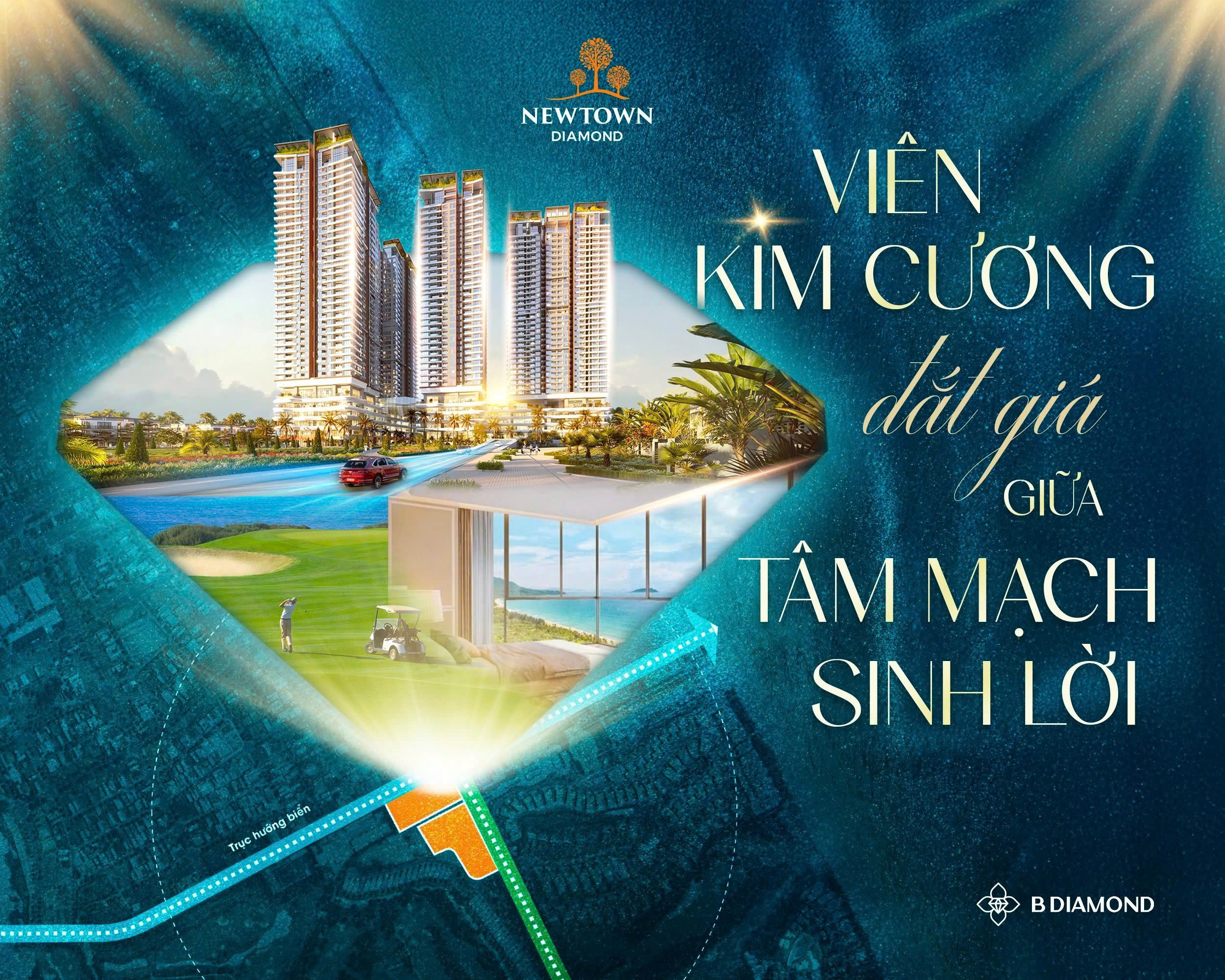 NEWTOWN DIAMOND ĐÀ NẴNG - SINH LỜI TỐI ƯU DÀNH CHO CHỦ NHÂN TINH HOA