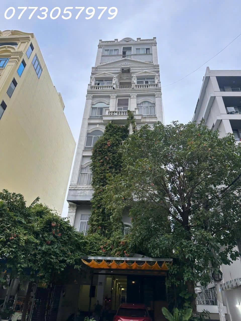 CHDV CAO THỊ CHÍNH HẦM 8 TẦNG  48P FULL NỘI THẤT, 8X30 – DOANH THU 200TR CHỈ 55TỶ TL