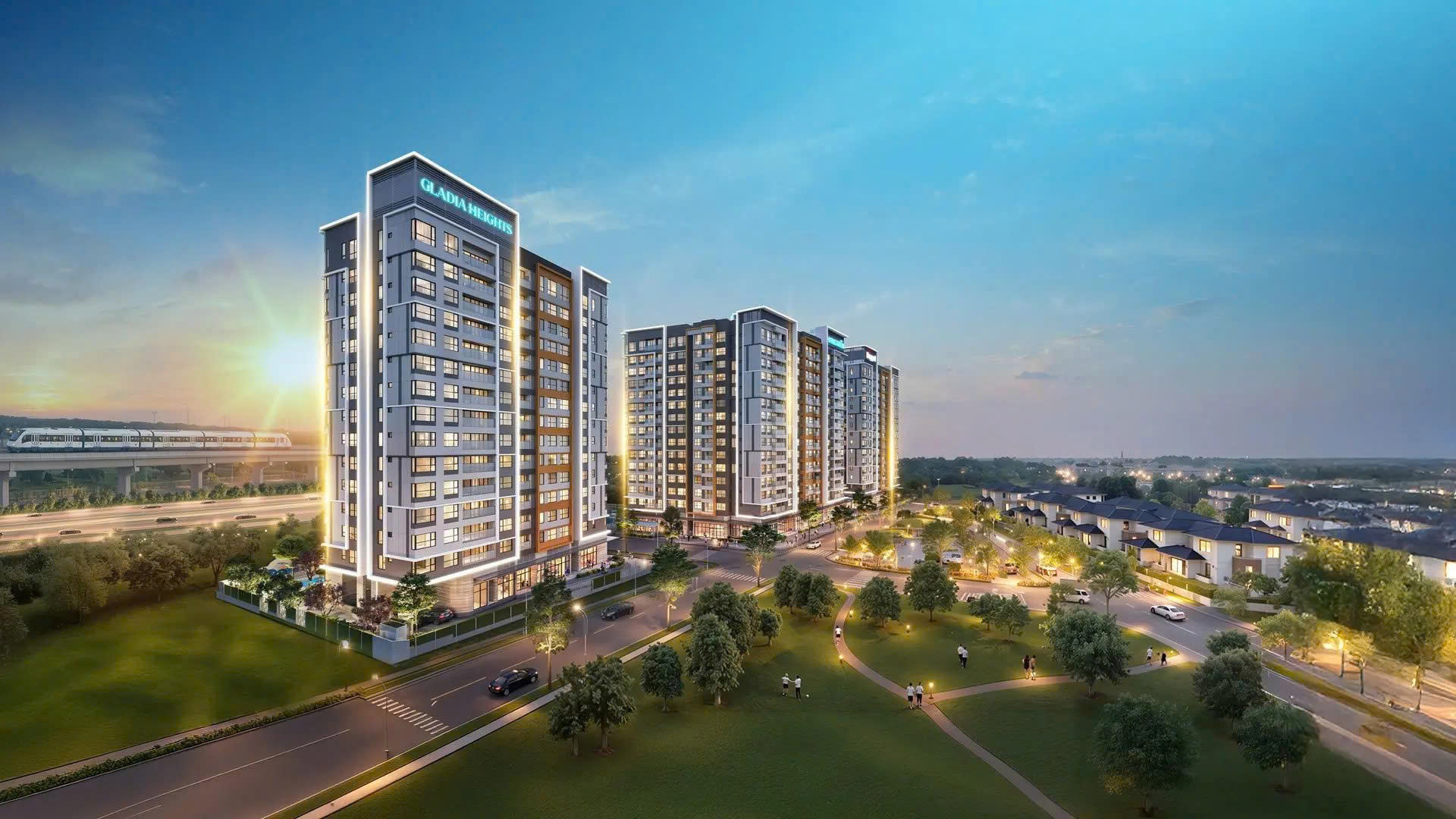 Căn hộ cao cấp Gladia Heights phát triển bởi Khang Điền  Keppel giá dự kiến từ 83 triệu/m²