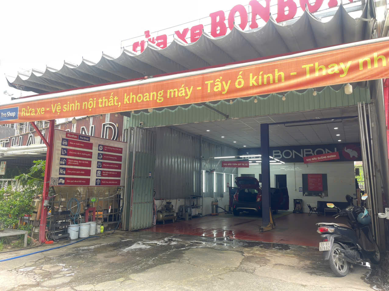 Quận 2 ! SANG LẠI GARAGE CHĂM SÓC LÀM ĐẸP XE , MB KHU ĐÔ THỊ AN PHÚ AN KHÁNH , Tel : 0978096566 ( chính chủ )