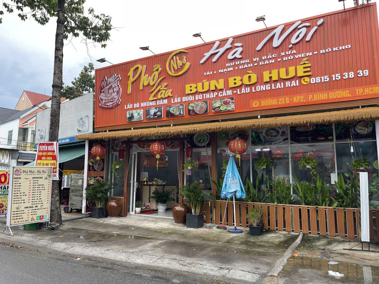Bình Dương ! SANG RẺ QUÁN PHỞ – QUÁN BÚN BÒ , SANG CHỈ : 329 tr ( Đầu tư 600 tr ) Liên hệ: 0924957666   ( chính chủ )