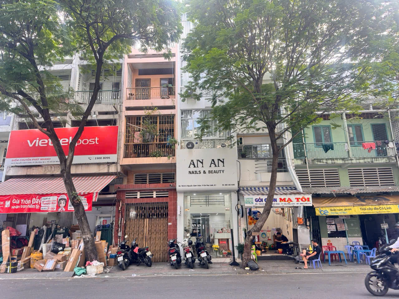 BÁN NHÀ 4 TẦNG MẶT TIỀN KD Đ.NGUYỄN CẢNH CHÂN, QUẬN 1 - SẴN HDT ĐỀU 22TR/TH - NỐI 2 Đ.TRẦN HƯNG ĐẠO & VÕ VĂN KIỆT VỊ TRÍ ĐẸP - 0938676685 GIANG GIANG