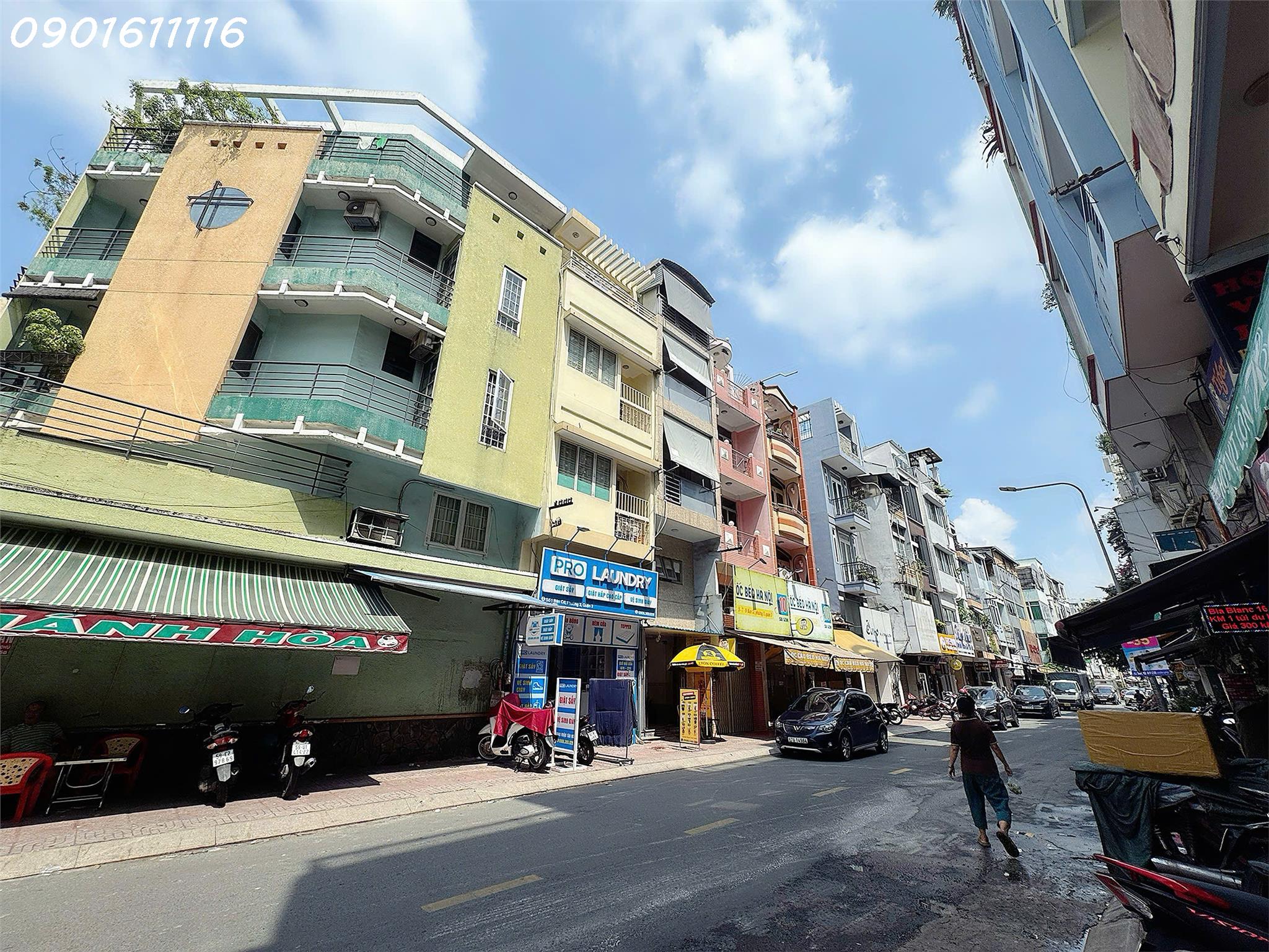 CHÍNH CHỦ 1 ĐỜI - BÁN NHÀ 5 TẦNG - VỊ TRÍ 2 MẶT TIỀN 15M KINH DOANH DA NGÀNH SIÊU ĐỈNH Đ. CAO THẮNG, QUẬN 3