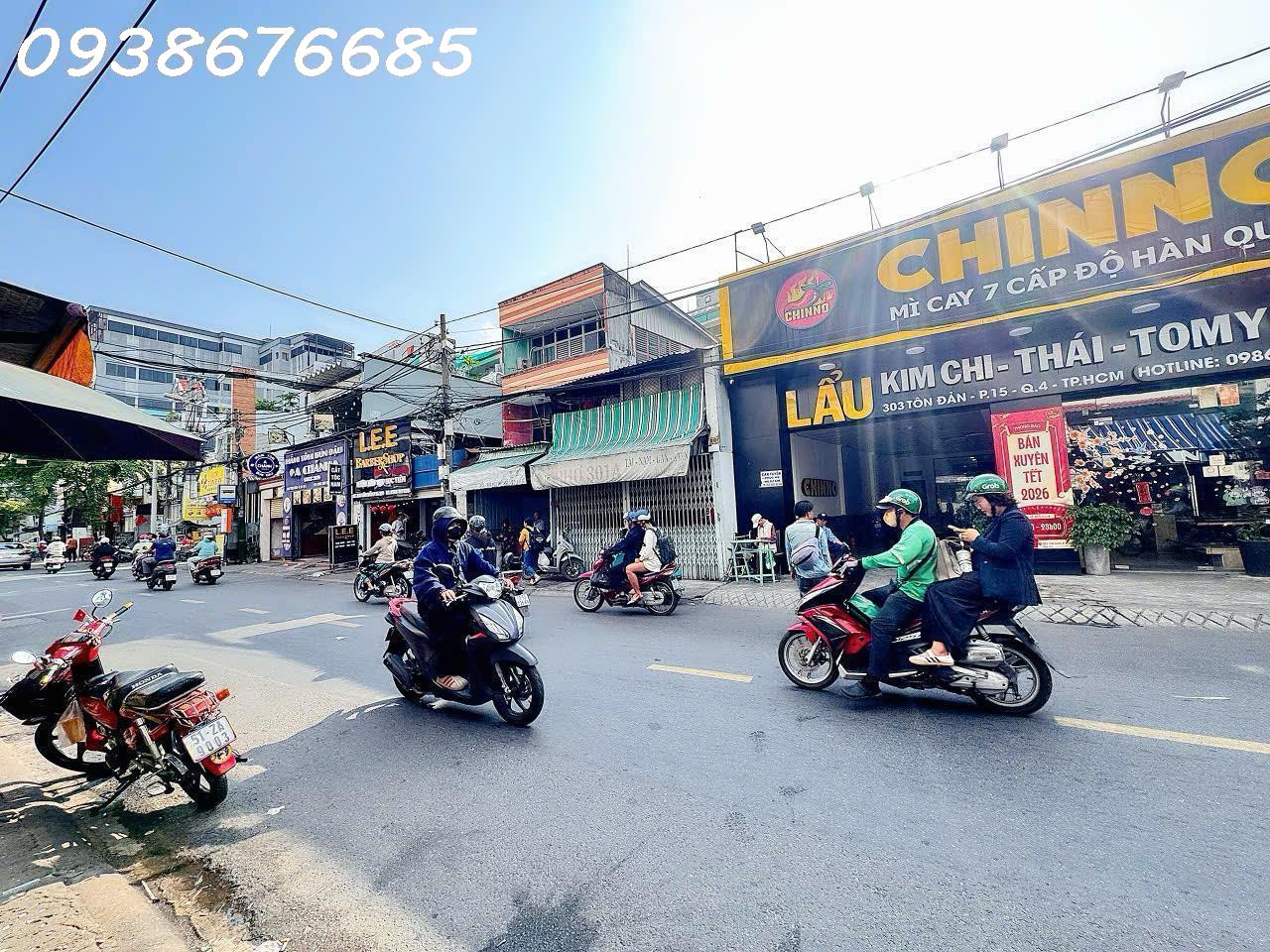 BÁN NHÀ 5 TẦNG MT KINH DOANH Đ.TÔN ĐẢN, QUẬN 4- DT SIÊU KHỦNG HƠN 400M2- DÒNG TIỀN HƠN 100TR/TH- CHÍNH CHỦ 1 ĐỜI 0938676685 GIANG GIANG