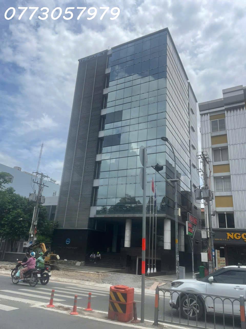 TÒA NHÀ HẦM 8 TẦNG MẶT TIỀN LÝ THƯỜNG KIỆT, Q.11. DT15x30M, THU NHẬP 400TR. GIÁ 175TỶ