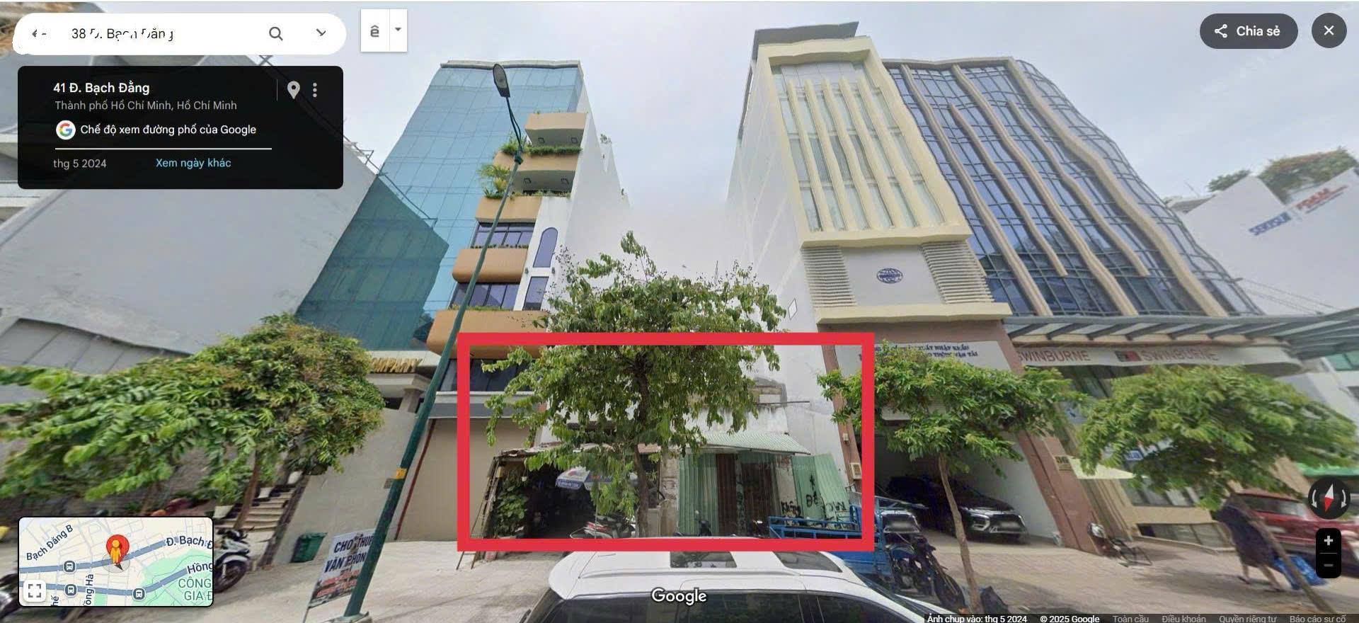 BÁN NHÀ MẶT TIỀN ĐƯỜNG BẠCH ĐẰNG – P.2, TÂN BÌNH, DT 10X40M, GIÁ BÁN 144 TỶ